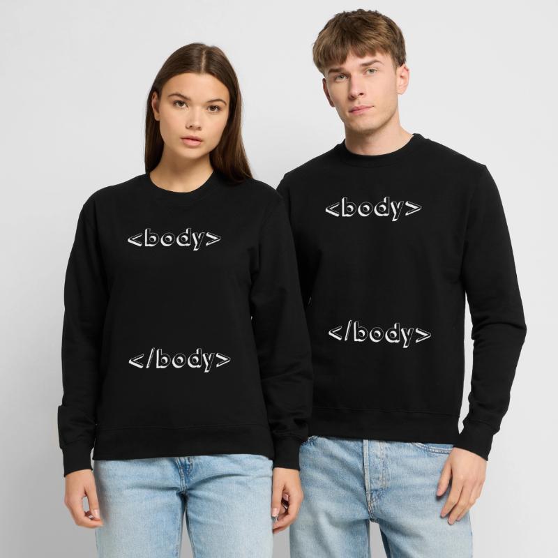 html css geek programming Unisex Sweatshirt