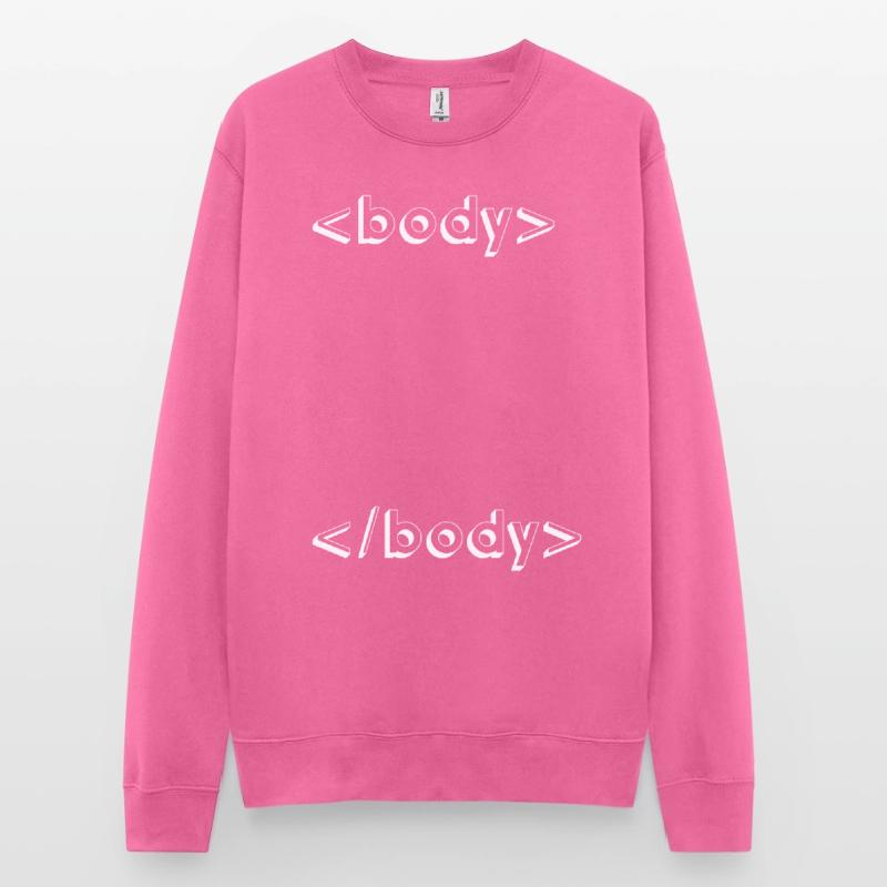 html css geek programming Unisex Sweatshirt
