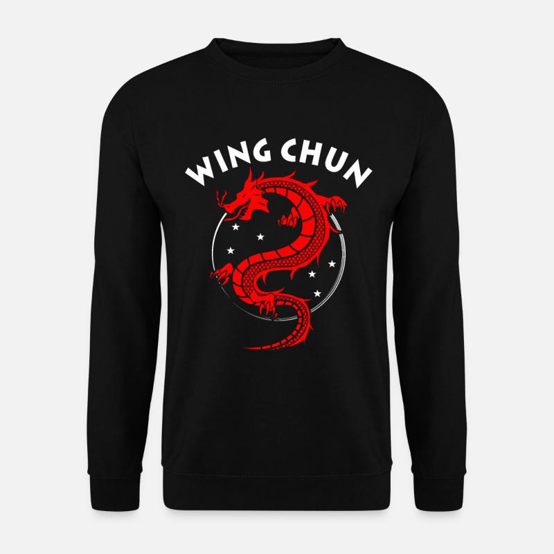 Wing Chun - Unisex Pullover - Schwarz