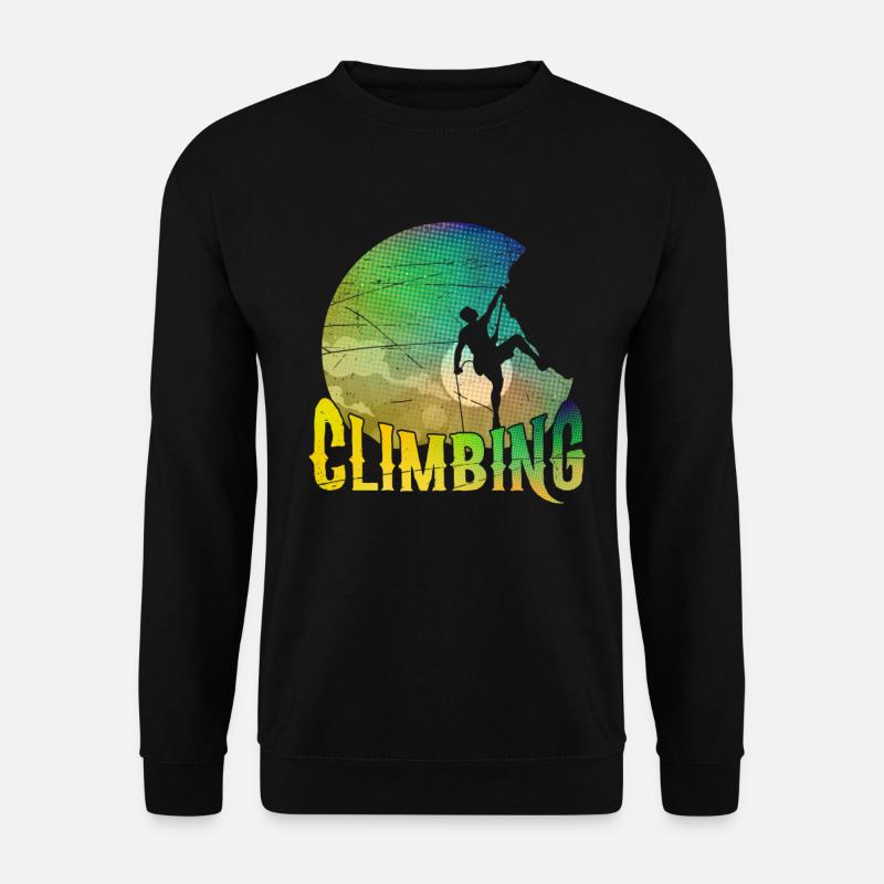 Climbing Climbers - Unisex Sweatshirt - black