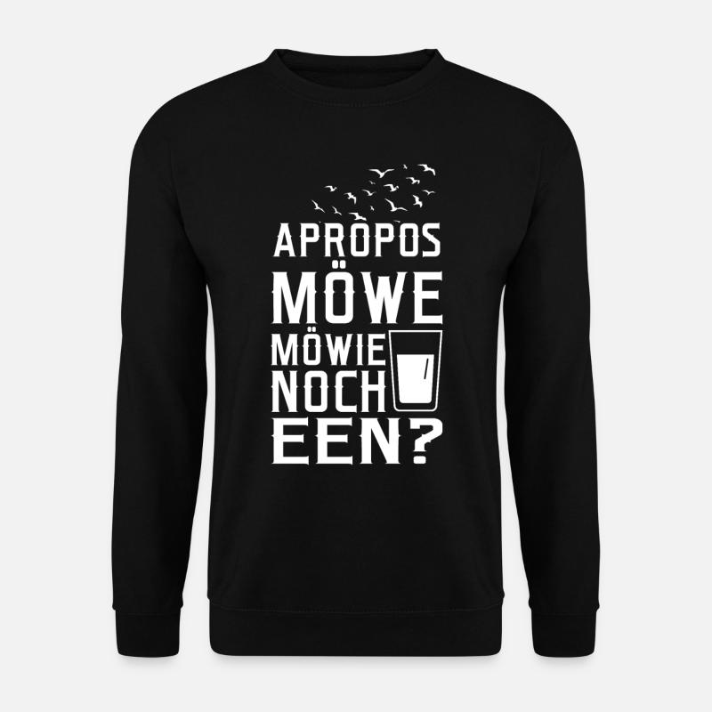 Norddeutschland Geschenk-Idee Plattdeutsch - Unisex Pullover - Schwarz