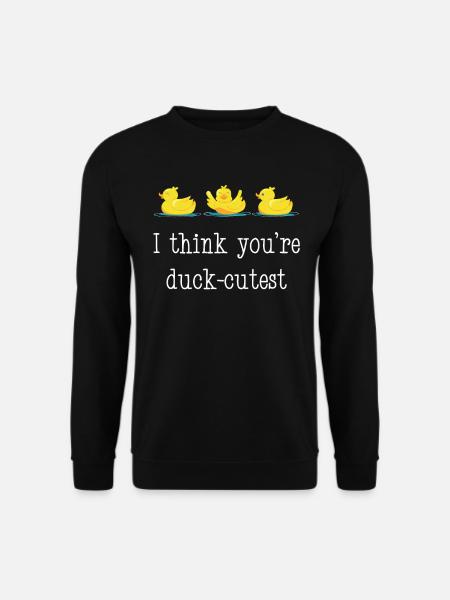 Duck rubber duck breeding ducks - Unisex Sweatshirt - black