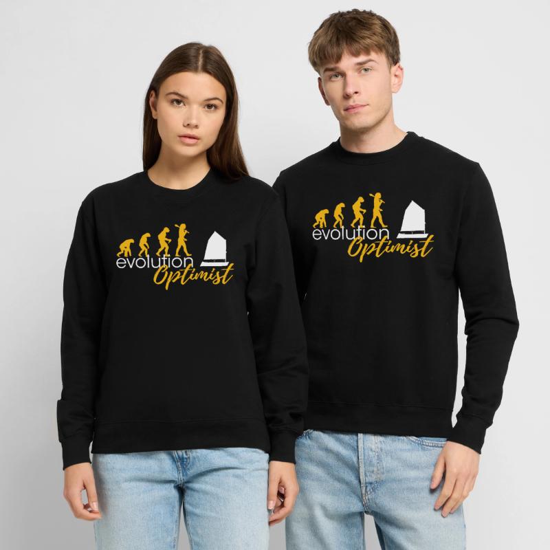 Evolution Of Optimists Unisex Sweatshirt