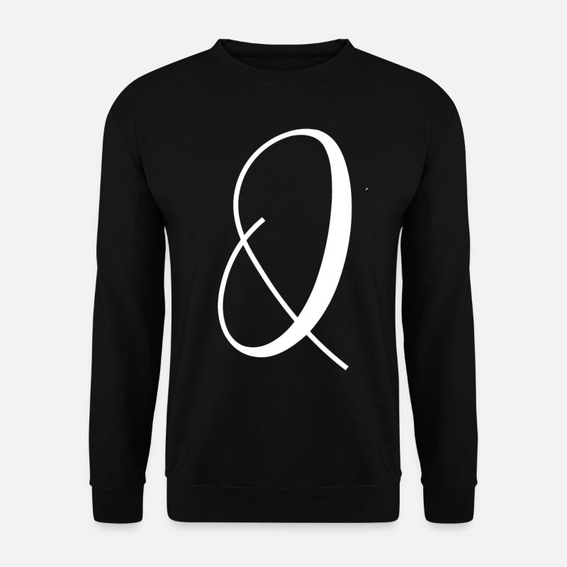 Q - Sweat-shirt Unisexe - noir