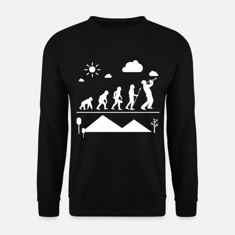 Trompette Trompette Evolution - Sweat-shirt Unisexe - noir