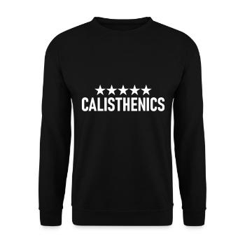 Gymnastique suédoise! - Sweat-shirt Unisexe - noir - Devant - Alina (178cm) & Michal (187cm)