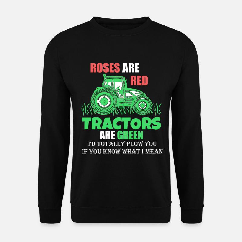 Tractor Trekker Farmer Farmer - Unisex Sweatshirt - black