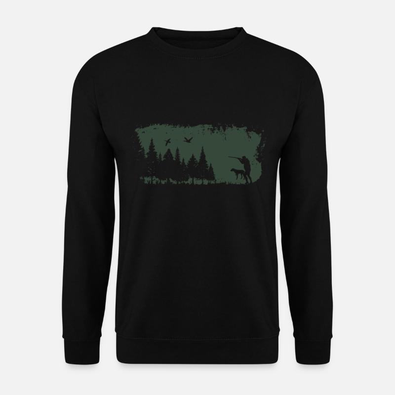 Jäger Design - Unisex Pullover - Schwarz