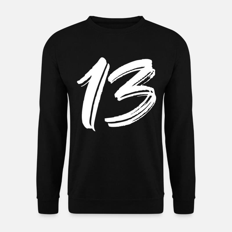 13 - Unisex Sweatshirt - black