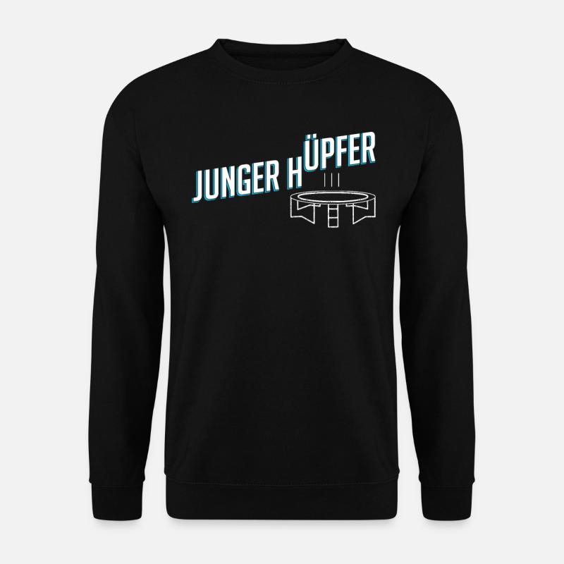 Trampolin - Unisex Pullover - Schwarz