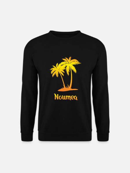 Nouméa vacances de rêve avec soleil - Sweat-shirt Unisexe - noir