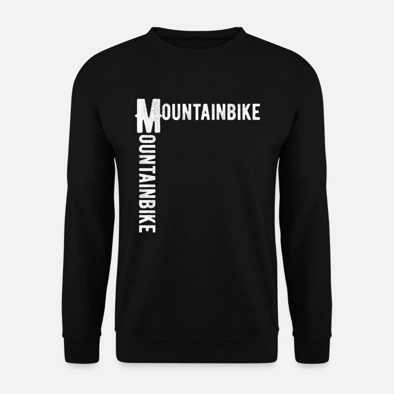 Mountainbike - Unisex Pullover - Schwarz