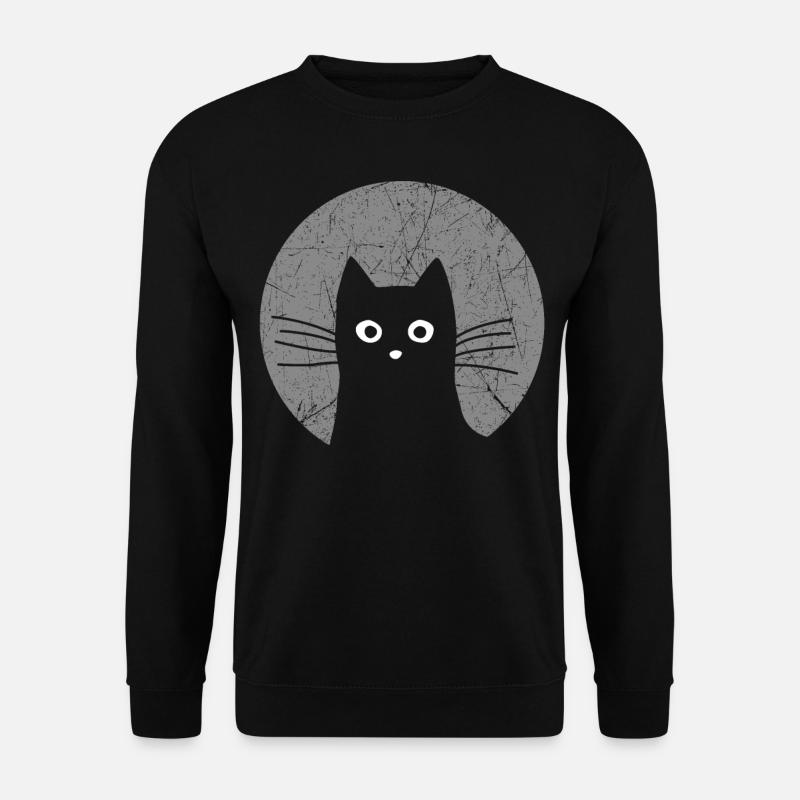 cat - Unisex Sweatshirt - black