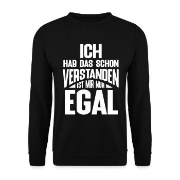 Teenager Geburtstag Weihnachten Sarkasmus Geschenk - Unisex Pullover - Schwarz - Vorne - Alina (178cm) & Michal (187cm)