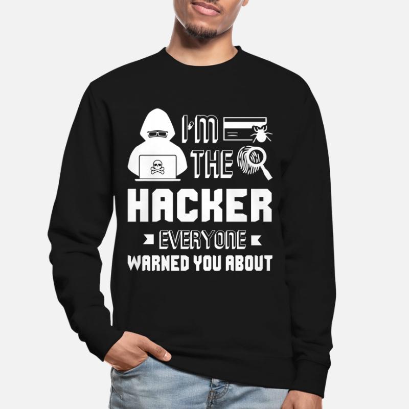 Hacker Ich bin der Hacker Unisex Pullover