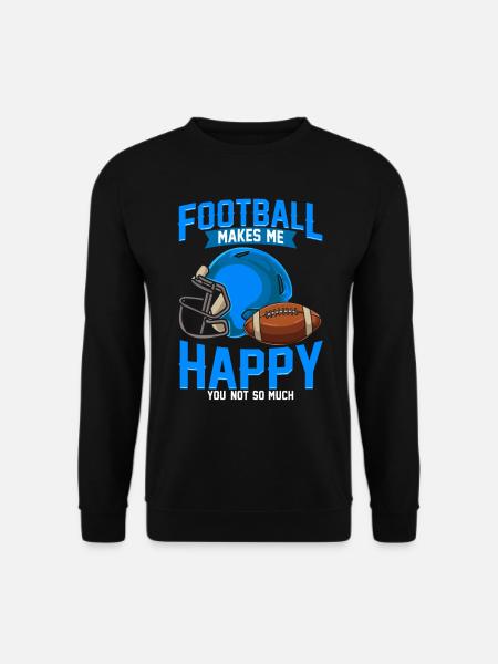 American football - Unisex Pullover - Schwarz