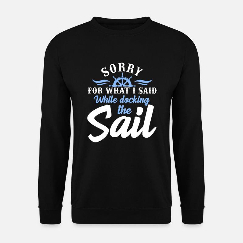 sailing - Unisex Sweatshirt - black