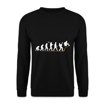 Gitarre - Unisex Pullover - Schwarz - Vorne - Alina (178cm) & Michal (187cm)