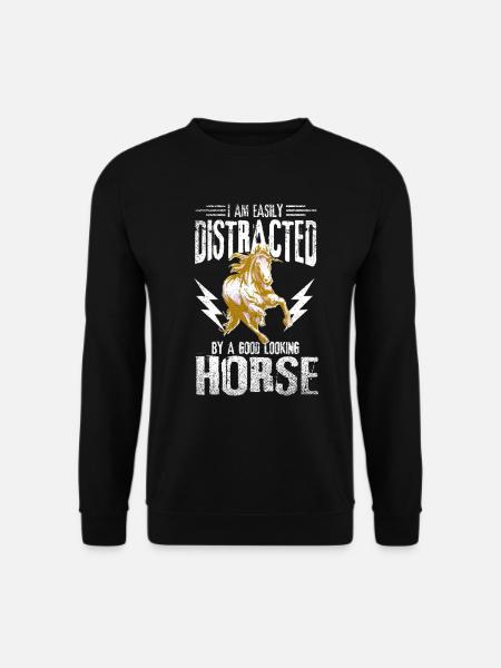 équestre - Sweat-shirt Unisexe - noir