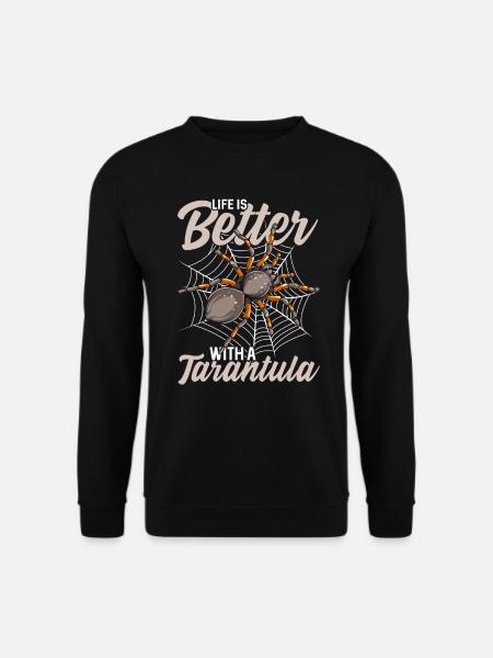 Spinne - Unisex Pullover - Schwarz