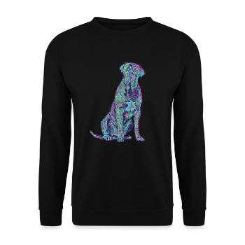 Cane Corso Awesome - Sweat-shirt Unisexe - noir - Devant - Alina (178cm) & Michal (187cm)