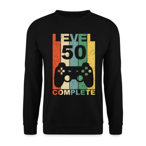 50. Geburtstag 50 Jahre Level Complete Gamer - Unisex Pullover