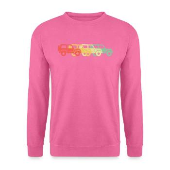 RETRO 4X4 GIFT FOR GIRLFRIEND OR BOYFRIEND - Unisex Pullover - Pink - Vorne