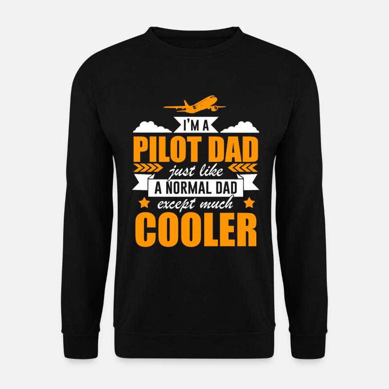 Pilot - Unisex Pullover - Schwarz