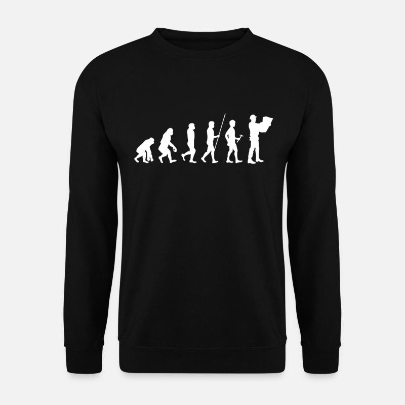 Construction de maison d'architecte - Sweat-shirt Unisexe - noir