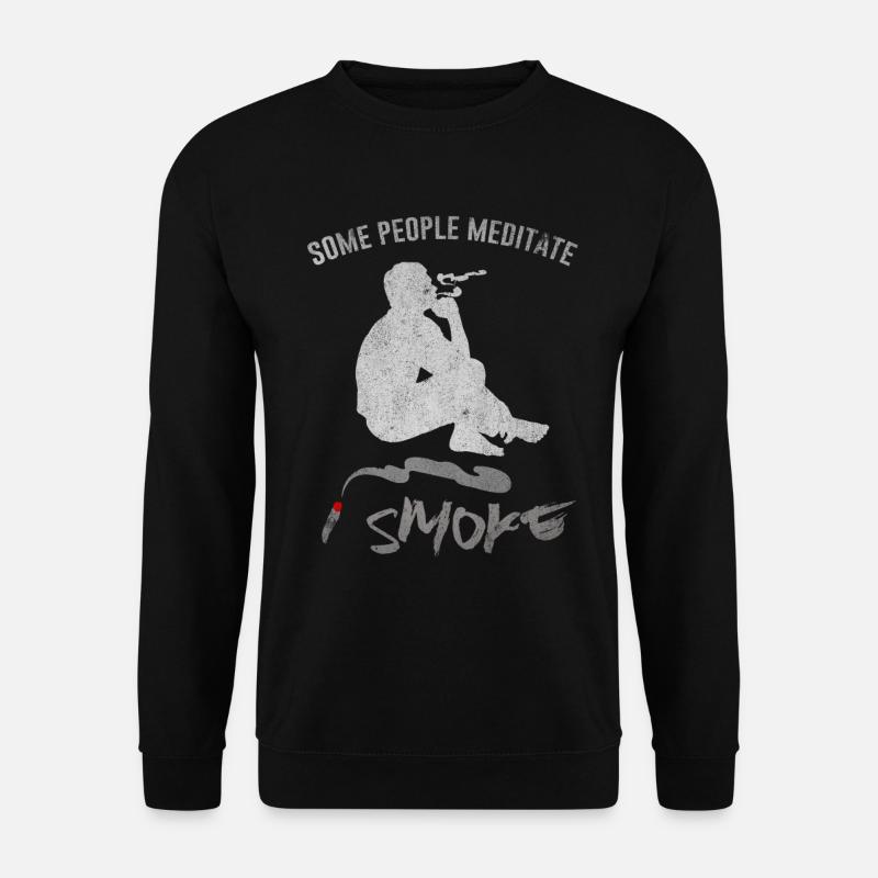 Smoke - Unisex Sweatshirt - black