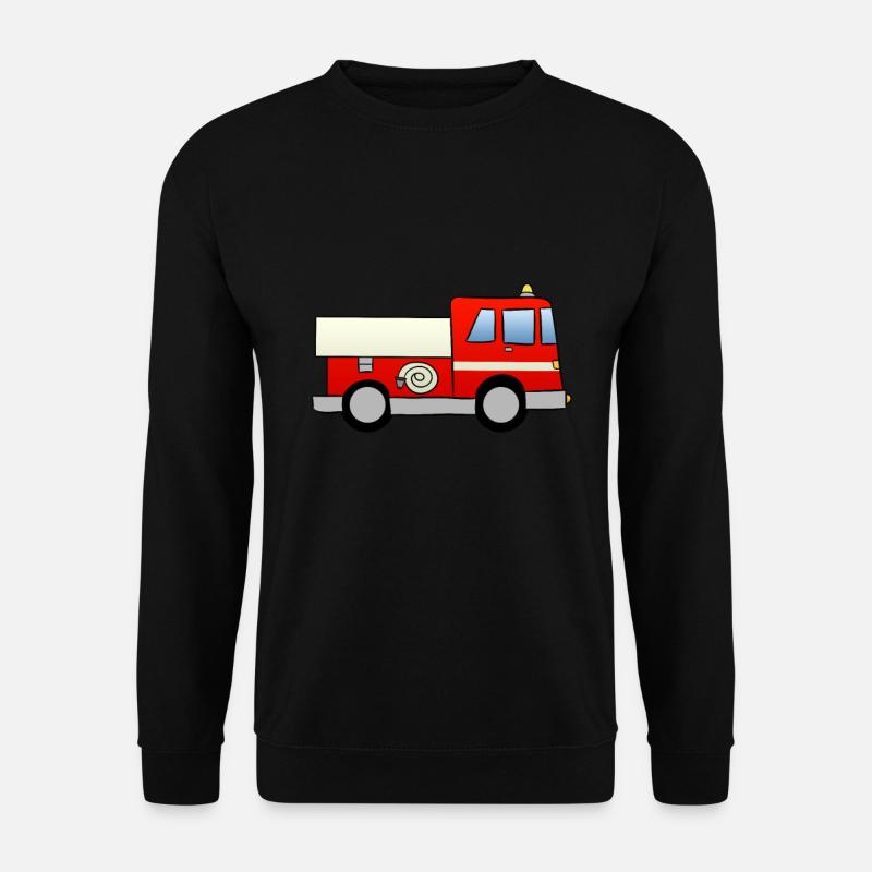 Fire truck - Unisex Sweatshirt - black