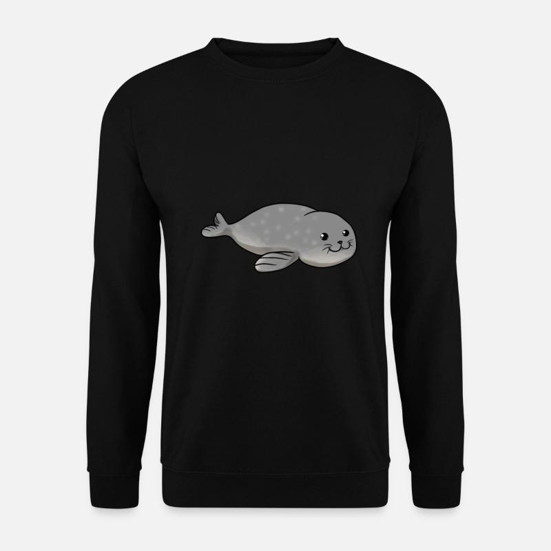 Robbe - Unisex Pullover - Schwarz