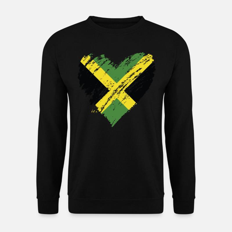 jamaica - Unisex Pullover - Schwarz