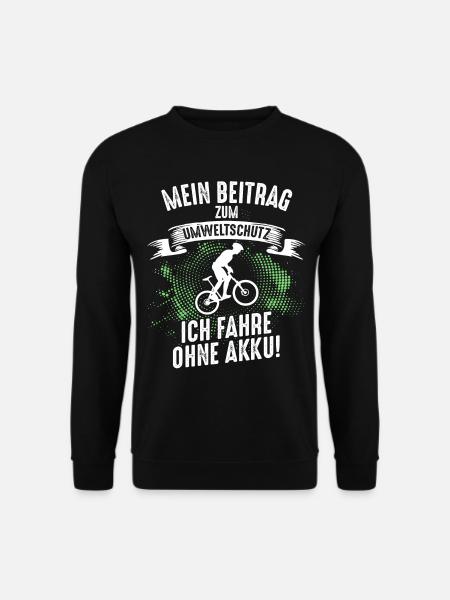 Fahrradfahrer Fahrer Radfahrer Fahrrad Geschenk - Unisex Pullover - Schwarz