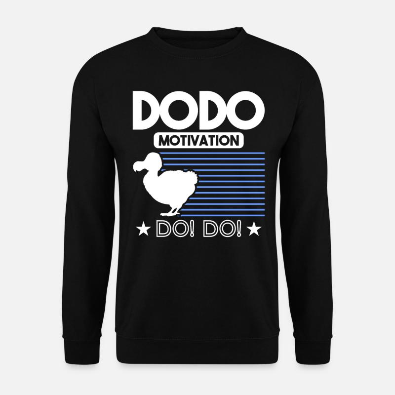 Dodo Dodos Extinct Ornithology - Unisex Sweatshirt - black