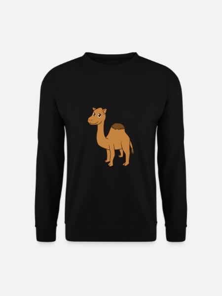 Kamel - Unisex Pullover - Schwarz
