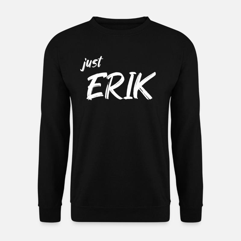 Erik - Unisex Pullover - Schwarz
