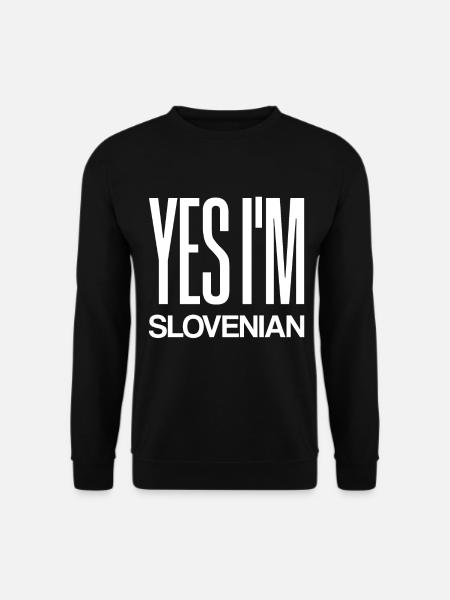 Slovenia! - Unisex Sweatshirt - black