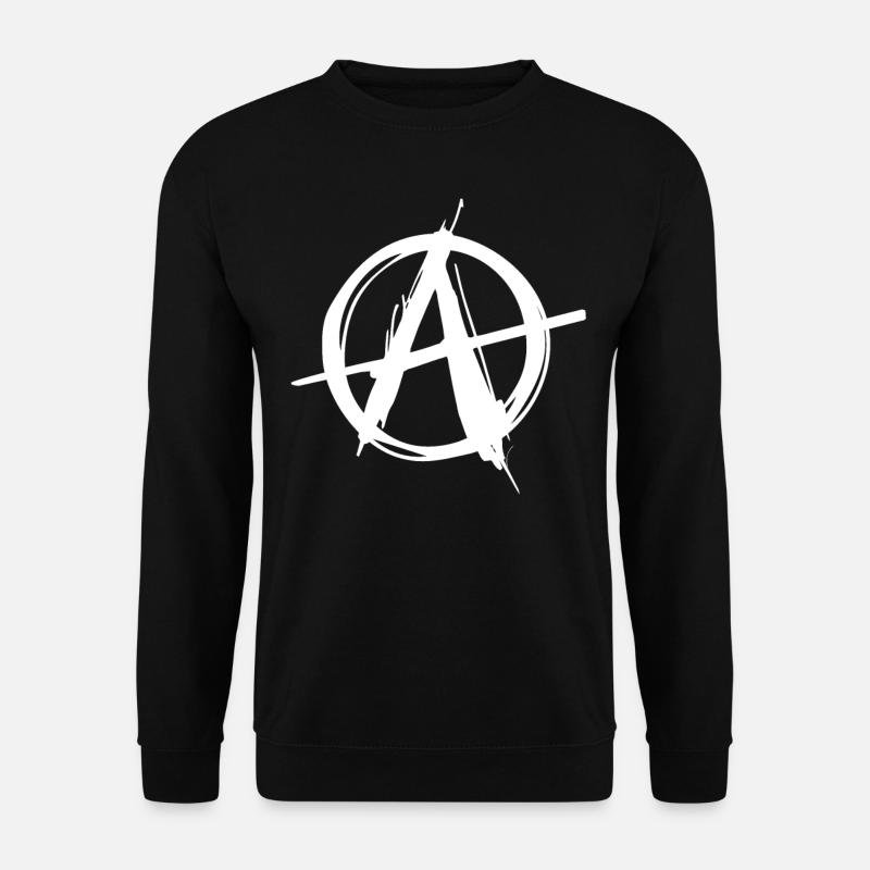 ancap symbol - Unisex Pullover - Schwarz