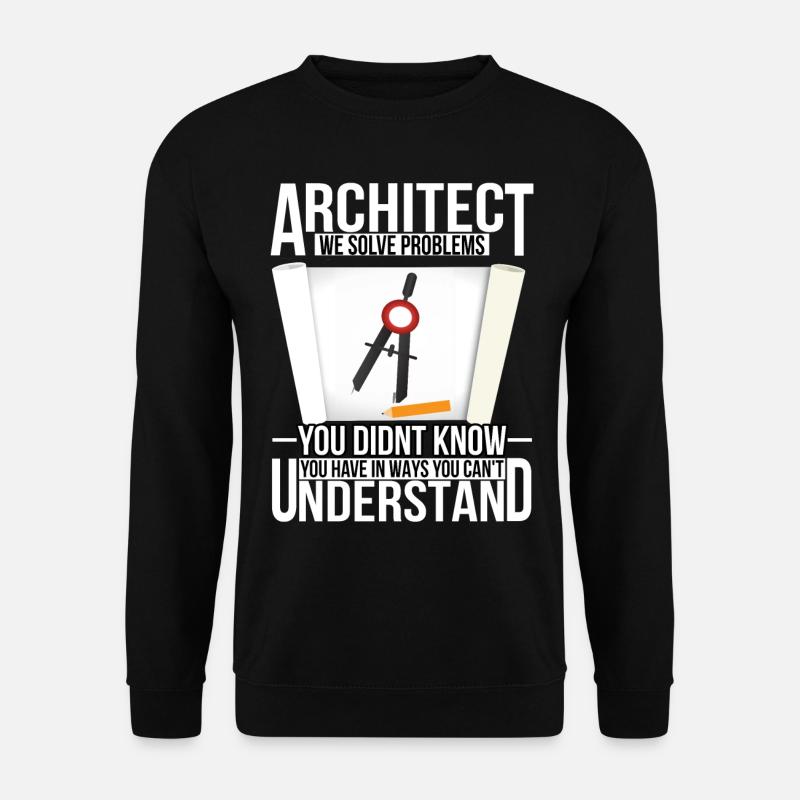 Architekt - Unisex Pullover - Schwarz