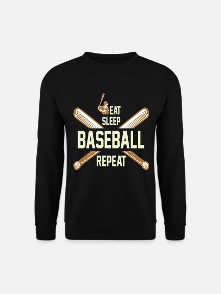 Baseball - Unisex Pullover - Schwarz