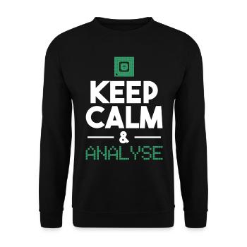 Fachinformatiker Informatik Fachinformatik It - Unisex Pullover - Schwarz - Vorne - Alina (178cm) & Michal (187cm)