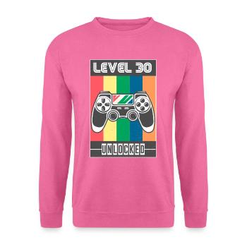 30.Geburtstag - Unisex Pullover - Pink - Vorne