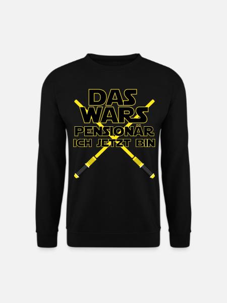 Das Wars 2020 Pensionär - Unisex Pullover - Schwarz