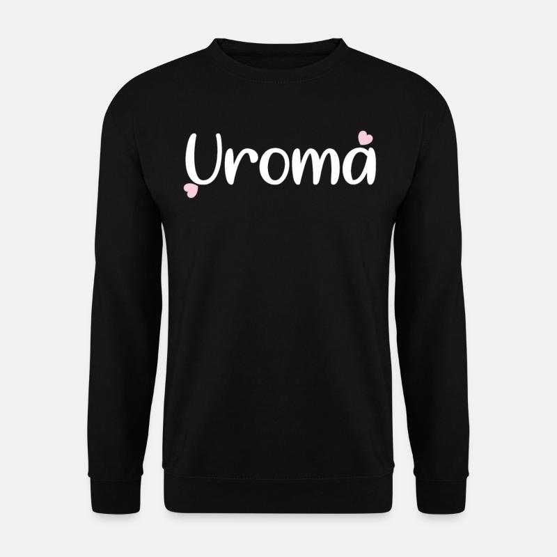 Uroma Oma - Unisex Pullover - Schwarz