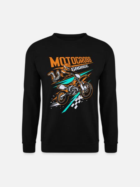 FMX Freestyle Motocross Trendsport MX Motorsport - Sweat-shirt Unisexe - noir
