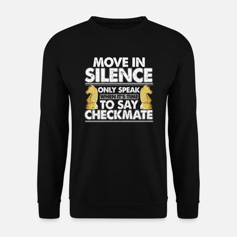 Schach - Unisex Pullover - Schwarz