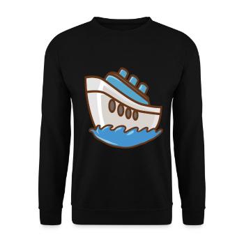 cruise - Unisex Sweatshirt - black - Front - Alina (178cm) & Michal (187cm)