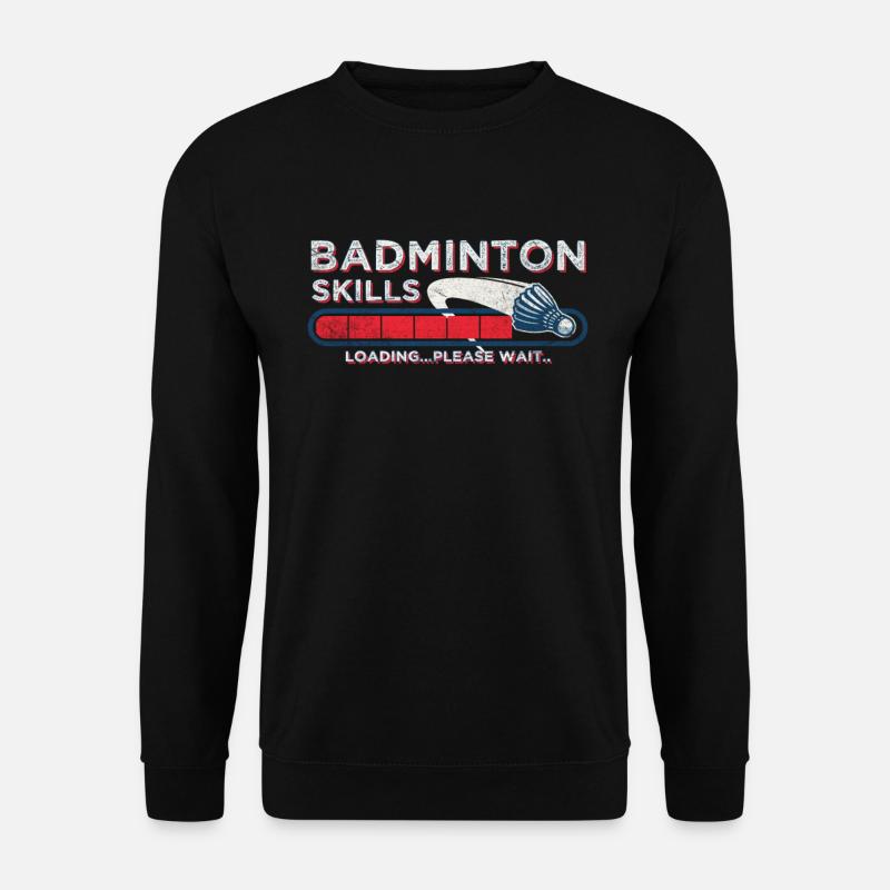 Badminton - Unisex Pullover - Schwarz