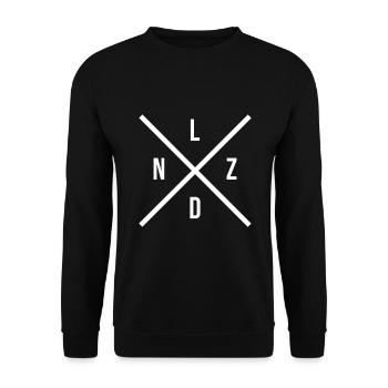 Nouvelle-Zélande! - Sweat-shirt Unisexe - noir - Devant - Alina (178cm) & Michal (187cm)